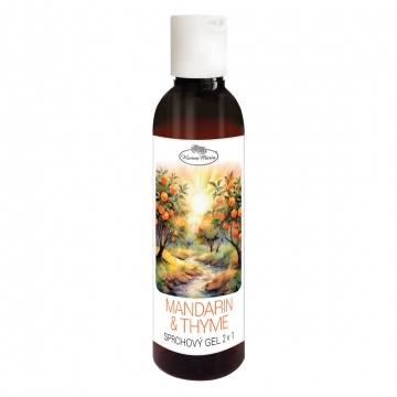 Sprchový gel 2 v 1 THYME a MANDARIN 200 ml